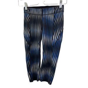 Ivy Park Kaleidoscope Striped Geometric Athletic Leggings Size Small